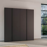 Symphony 201cm Decor 4 Door Hinged Wardrobe - Pendle Village Furniture