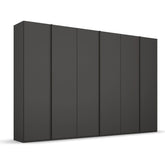 Symphony 301cm Decor 6 Door Hinged Wardrobe - Pendle Village Furniture