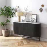 Ravello 2 Door Sideboard with Marble Top - Pendle Village Furniture