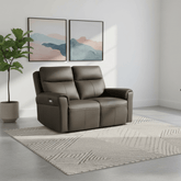 Dylan Grey Electric Reclining 2 Seater Sofa