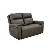 Dylan Stone 2 Seater Electric Reclining Sofa - Pendle Village Furniture