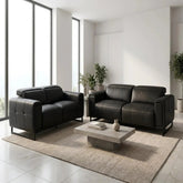 3+2 seater electric recliner sofa set designed for modern living.