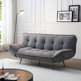 Sofia Cream Fabric 3 Seater Sofa Bed - Pendle Village Furniture