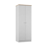 Sussex Double Wardrobe – Grey Ash - Pendle Village Furniture