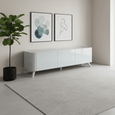 Lorenzano Light Grey TV Unit