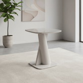 Lorenzano Taupe Side Table