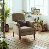 Tetrad Harris Tweed Bowmore Armchair - Pendle Village Furniture