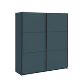 Thorvik Graphite Decor Sliding Door Wardrobe - Pendle Village Furniture