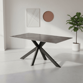 Oslo 1.6M Grey Ceramic Top Dining Table