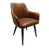 Toronto Vintage Leather Set of 6 Dining Chairs - Pendle Village Furniture