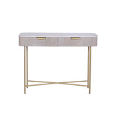 Valencia Marble Mango Wood Console Table - Pendle Village Furniture