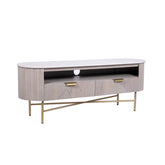 Valencia Marble Mango Wood TV Unit - Pendle Village Furniture