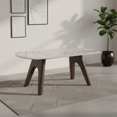 Valley Grey Coffee Table with Sinter Stone Top