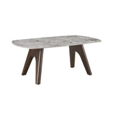 Valley Grey Coffee Table with Sinter Stone Top