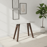 Valley Grey Console Table with Sinter Stone Top