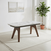 Valley Extending Dining Table – 1800/2600mm Grey Sintered Stone Top