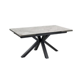 Vida Grey Extending Dining Table - Pendle Village Furniture