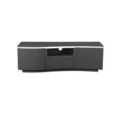 Delta Charcoal TV Cabinet with LED Light - Pendle Village Furniture
