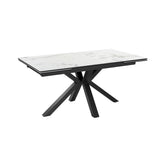 Vida White Extending Dining Table - Pendle Village Furniture