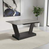Viking Matte Grey Ceramic Coffee Table