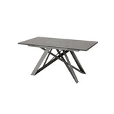Eclipse 160 - 240cm Grey Ceramic Extending Dining Table - Pendle Village Furniture