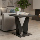 Westin Grey Ceramic Side Table