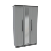 Beverly 3 Door Wardrobe with Mirror - Pendle Village Furniture