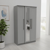 Beverly 3 Door Wardrobe with Mirror