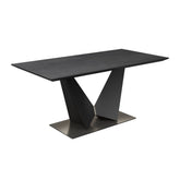 Westin 180 - 220cm Grey Ceramic Extending Dining Table - Pendle Village Furniture