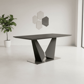 Westin 180-220cm Graphite Ceramic Extending Dining Table