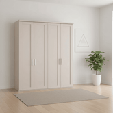 Kempton 4 Door Hinged Wardrobe - W200cm