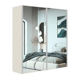 Wiemann Oxford 150cm Full Mirror Sliding Wardrobe - Pendle Village Furniture