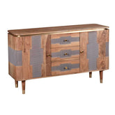 Wilton Acacia Wood 2 Doors and 3 Drawers Sideboard - Pendle Village Furniture