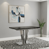 Winsor Black Marble Top Dining Table