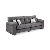 Ziggy 4 Seater Fabric Sofa - Pendle Village Furniture