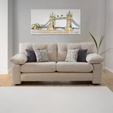 Ziggy 3 Seater Fabric Sofa - Pendle Village Furniture
