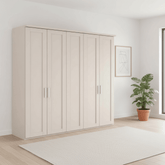 Kempton 5 Door Hinged Wardrobe - W250cm