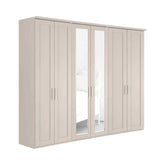 Kempton 6 Door Hinged Wardrobe - Pendle Village Furniture
