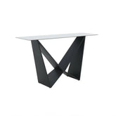 Comic Black Console Table - Pendle Village Furniture