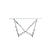 Comic Chrome Console Table - Pendle Village Furniture