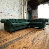 Oswald & Pablo Woodstock Chesterfield Corner Sofa - Pendle Village Furniture
