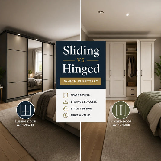 Sliding Door vs Hinged Door Wardrobes: Which Is Right for Your Bedroom?