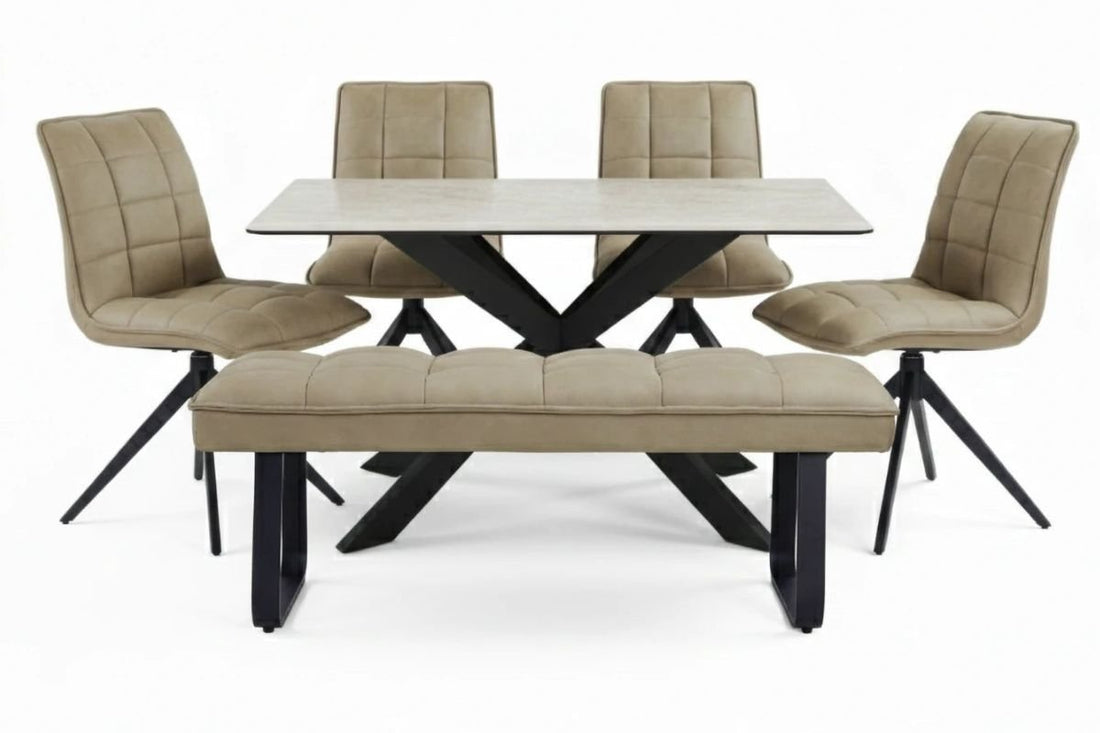 Which Dining Sets Include a Bench and Chairs