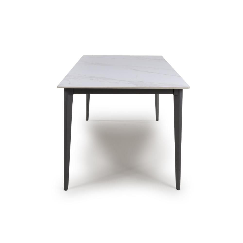 Sheldon White Sintered Stone 180cm Dining Table