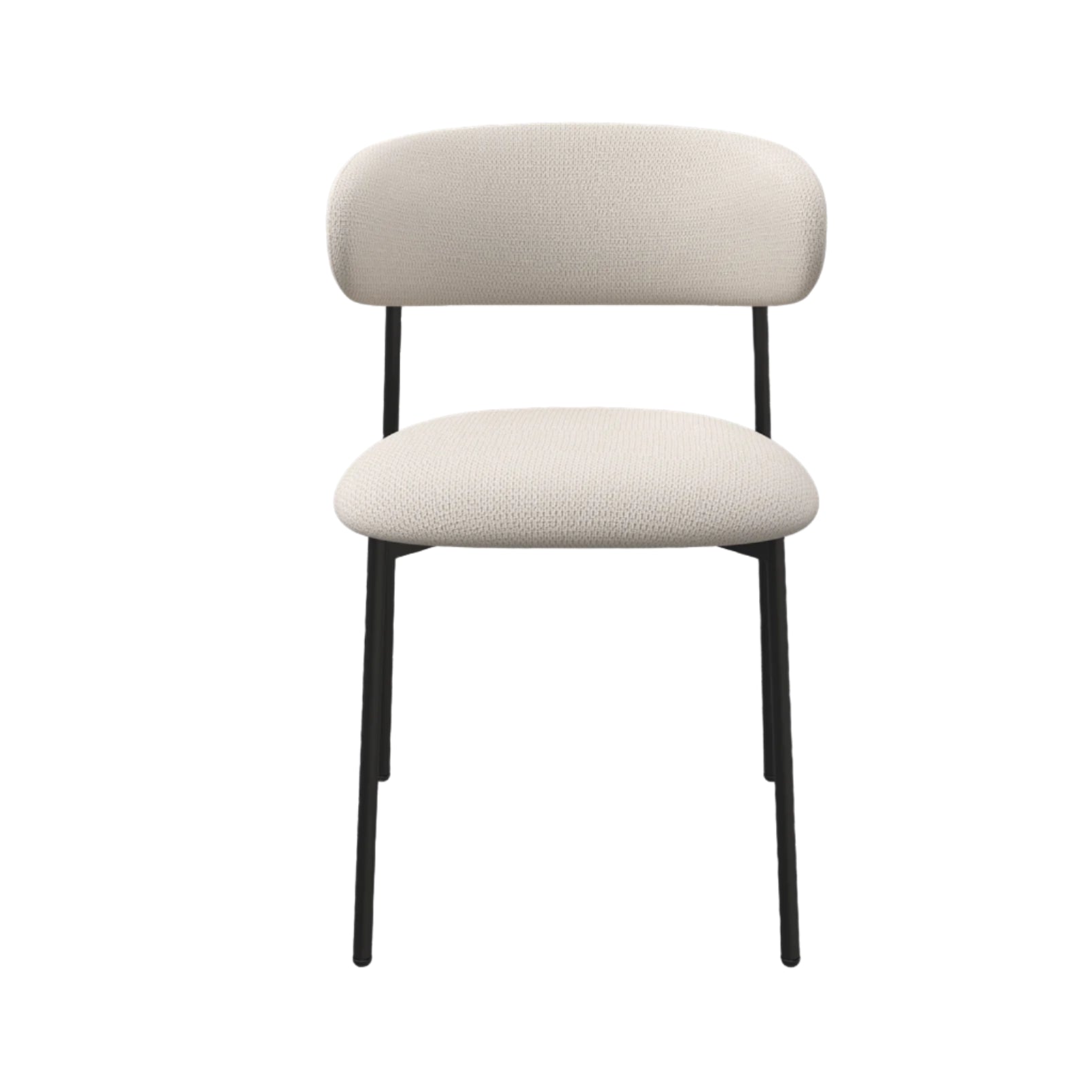 Toronto 110cm Grey Ceramic Round Dining Table with Grey Fabric Dining Chairs - Pendle Village Furniture