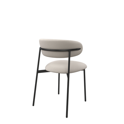 Alba Ivory Fabric Dining Chair – Set of 4 - Pendle Village Furniture