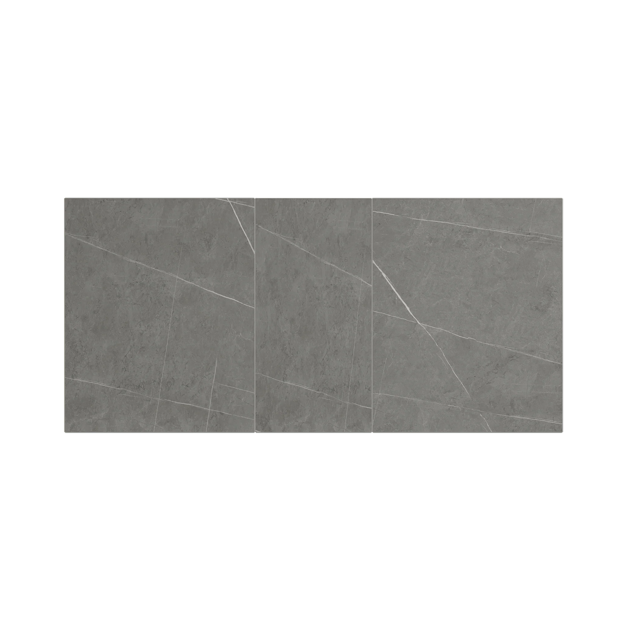 Amari 130-170cm Matte Grey Ceramic Extending Dining Table
