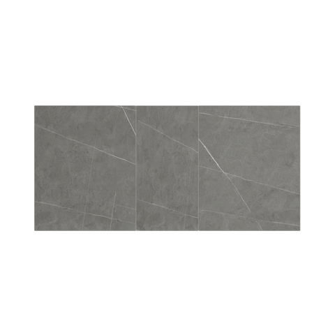 Amari 130-170cm Matte Grey Ceramic Extending Dining Table