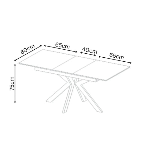 Amari Matt Grey Ext Dining Table with Corner Bench Set - Pendle Village Furniture