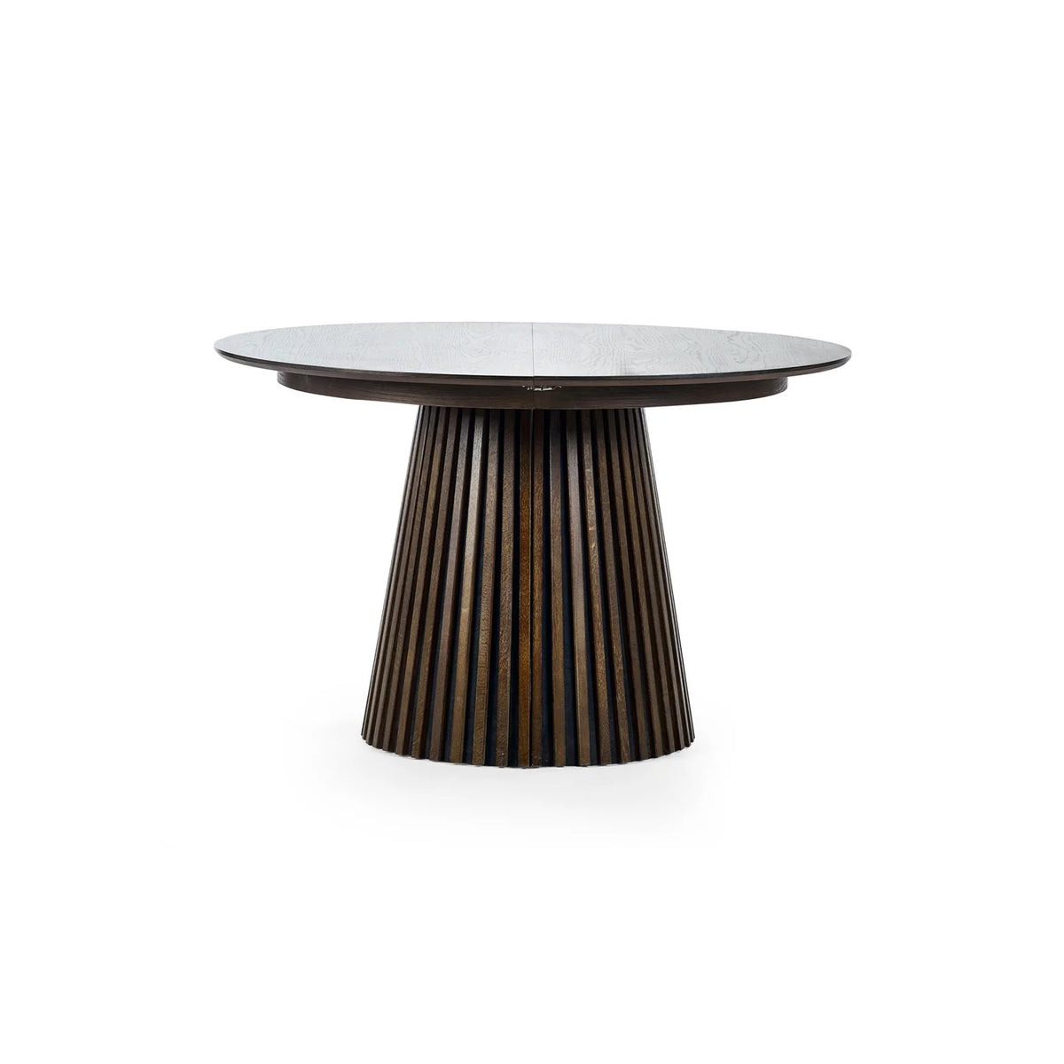 Battersea Extending Dark Oak Dining Table - Pendle Village Furniture